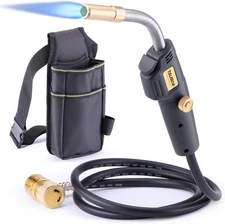 MAPP Map Gas Torch Kit with Holster, Hose With Included Holster 