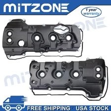 Mitzone Left & Right Valve Cover for Ford 13-16 F-150 15-17 Expedition 3.5L