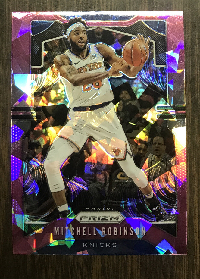 2019-20 Panini Prizm Mitchell Robinson Pink Cracked Ice