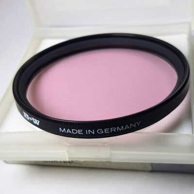 B+W 62mm E62 FL-D Glass Lens Filter Fluorescent FLD FL-Day New Old Stock Germany