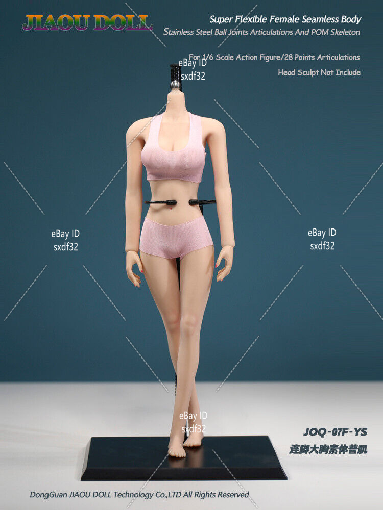 JIAOU DOLL 1/6 JOQ-07F-YS Seamless Female Normal Color Big Bust