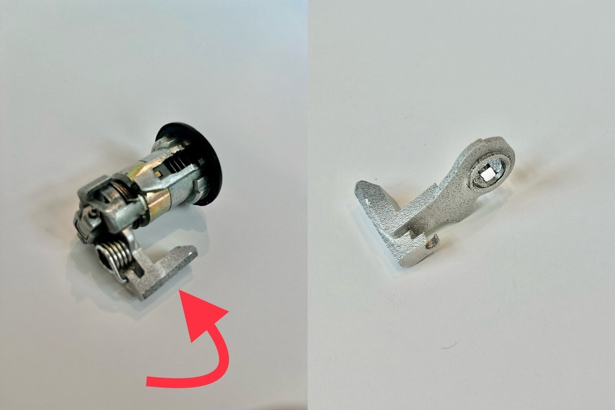 BMW 3 Series E30 Door Lock Cylinder Left Repair Component 