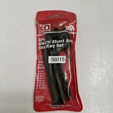 K-D Tools #46 Metric Hex Key 8 Pc Set COMPLETE 2mm-10mm - USA