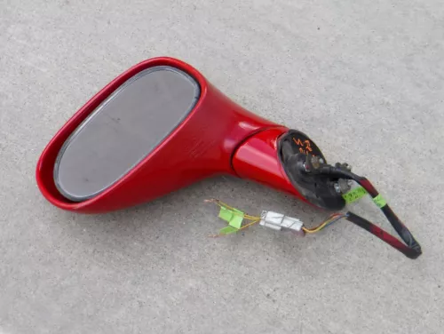 OUTSIDE REAR VIEW MIRROR, driver side, working 1994 Honda Civic del Sol, '93-'98