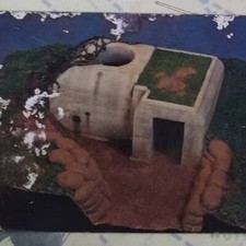 1/35 resin figures model Battlefield building...