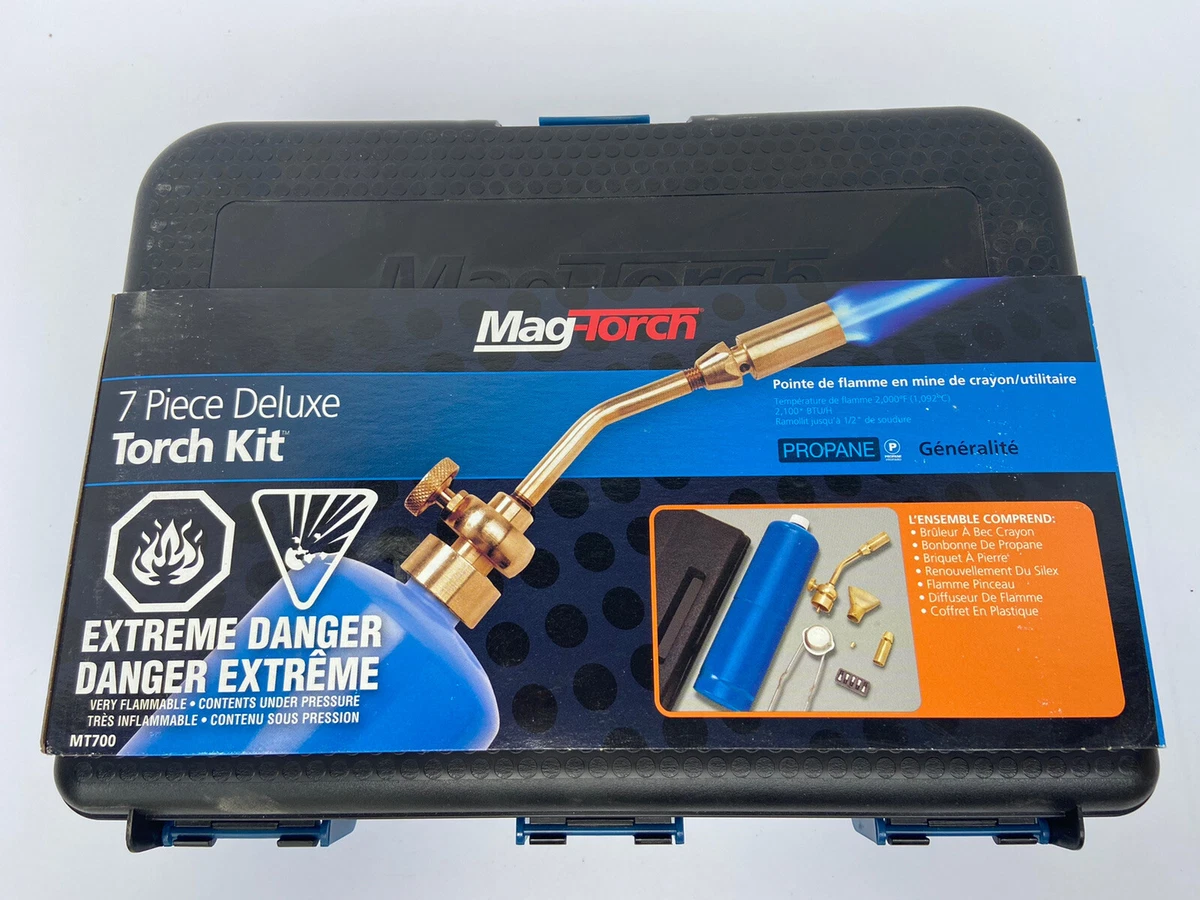 Mag Torch MT700 USA 7 Piece Propane Torch Kit Soldering
