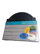 Apollo Deluxe Slide Tray Item 3280-01 Black - Compatible With All Projecters