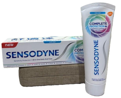 SENSODYNE Complete Protection Cool Mint Sensitive Toothpaste 100g - 4 Packs