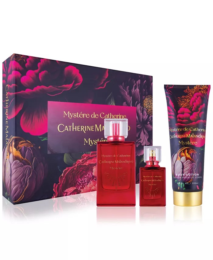 Catherine Malanrino 3 Piece Mystère 3.4 oz Eau de Parfum 6.8 oz