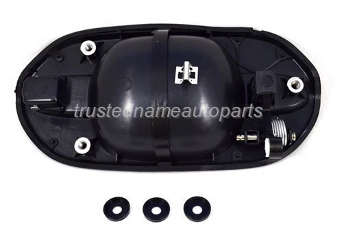 for Honda Odyssey Outside Exterior Door Handle Rear Left Right Primed Black Set - Image 2 of 2