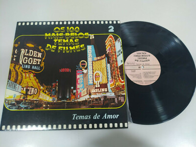 100 Topics Films Casablanca Love Story Jules et Jim Port LP Vinyl 12'' VG/VG