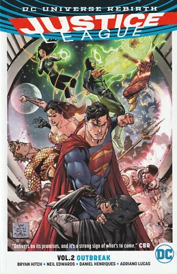 Justice League : Outbreak - DC Graphic Novel - 2017 - nm(9.4)  .