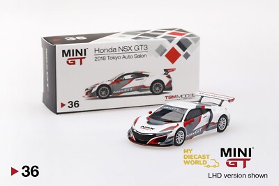 ミニカー MINI GT Honda NSX GT3 #30 1/64 1:64 TSM Mini GT Honda Acura NSX GT3 2018 Tokyo Auto Slaon