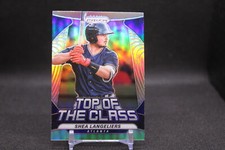 Shea Langeliers #TOC-9 2020  Panini Prizm Top of The Class Silver Prizm Braves