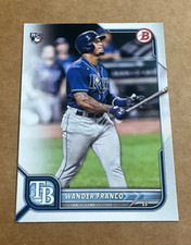 2022 Bowman # 12 Wander Franco Rookie Tampa Bay Rays Baseball