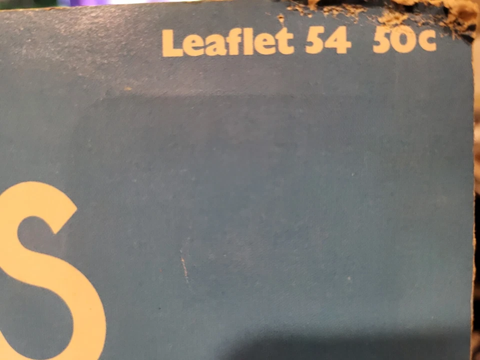 Leisure Arts, Knit and Crochet, Sweaters for Sport Yarn, 4 Patterns, Leaflet #54 - Image 3 of 4