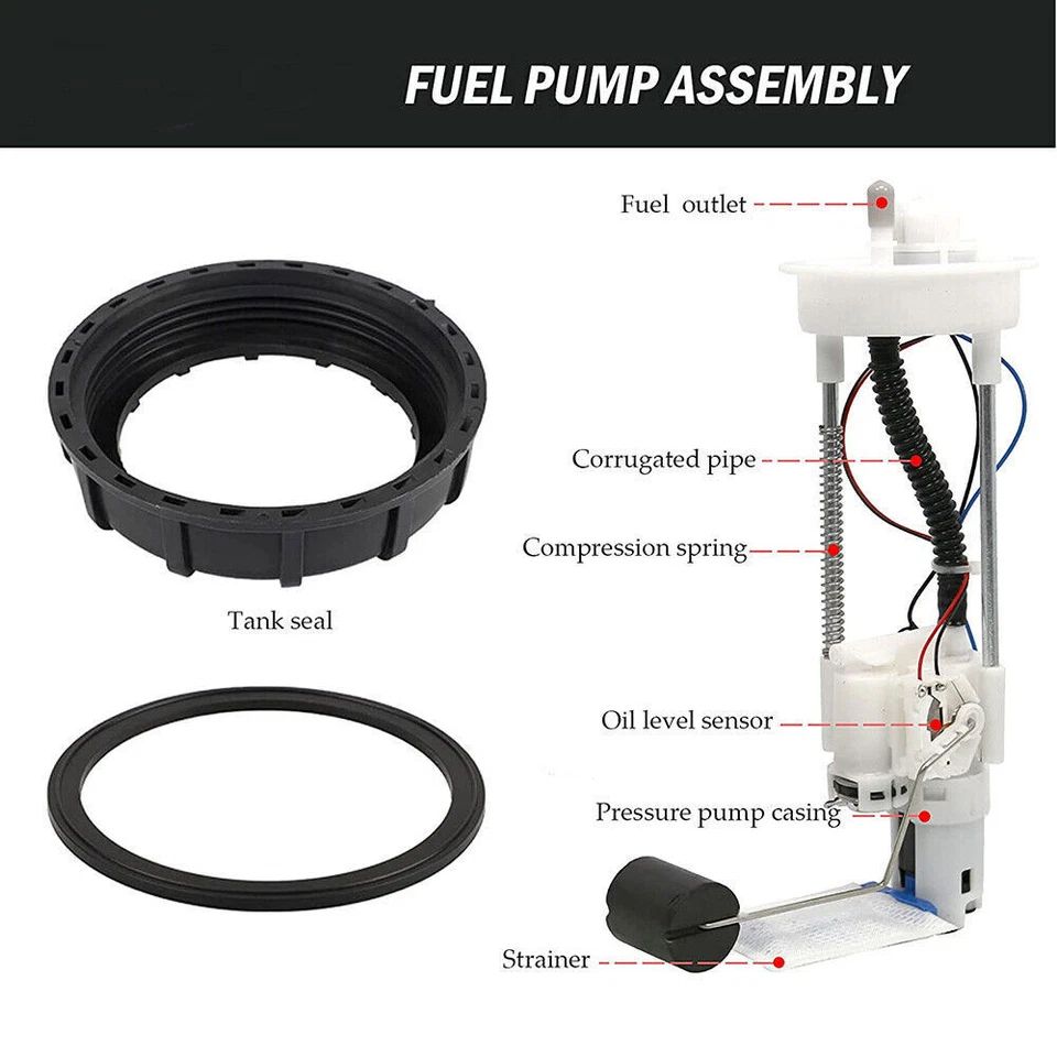 Conjunto de módulo de bomba de combustible para Polaris RZR 900 XP 1000 2015-2020 2205502 2208323 Foto 3 de 4