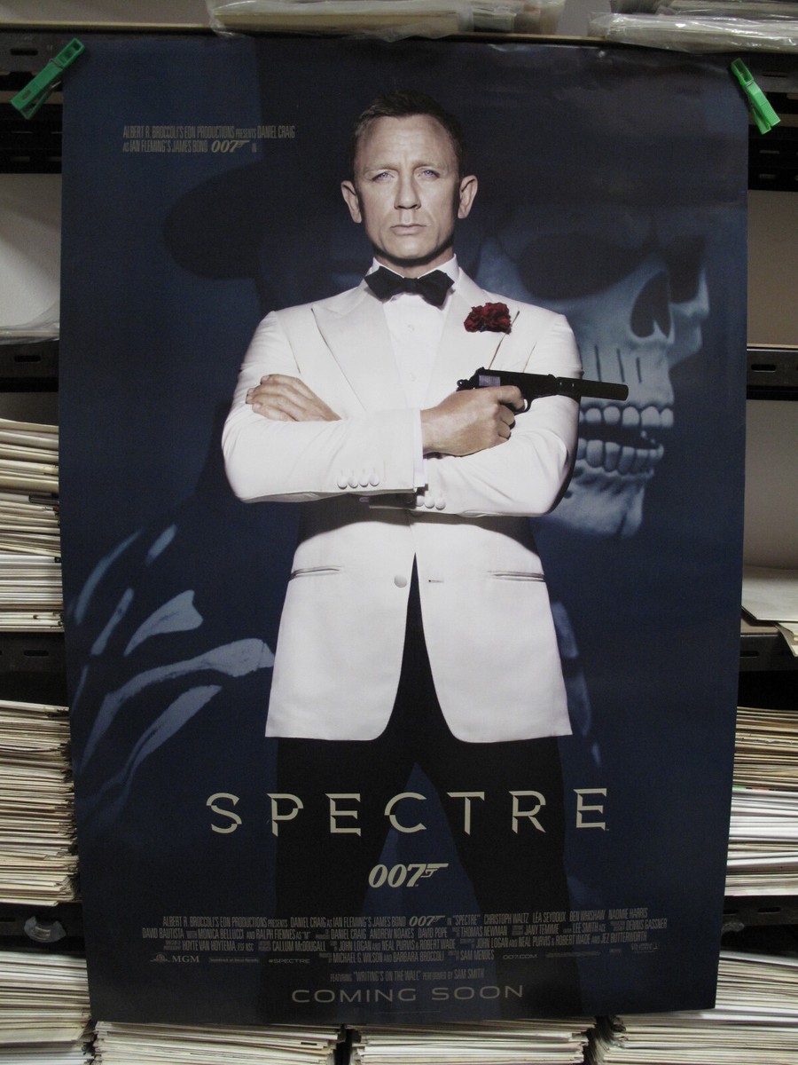 A7355 SPECTRE JAMES BOND 007 DANIEL CRAIG Christoph Waltz JAPAN