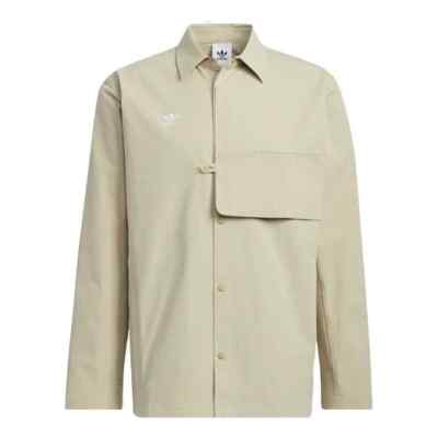 adidas Men s originals Cny Limited Button Sports Long Sleeve Prairie Shirt Large