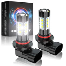 2X 6000k LED Fog Lights Bulbs For 2003-2006 Chevy Silverado 1500 2500 3500 HD