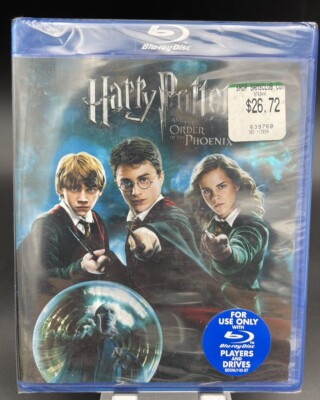 Harry Potter And The Order Of The Phoenix Blu-ray Disc New 85391156949 ...