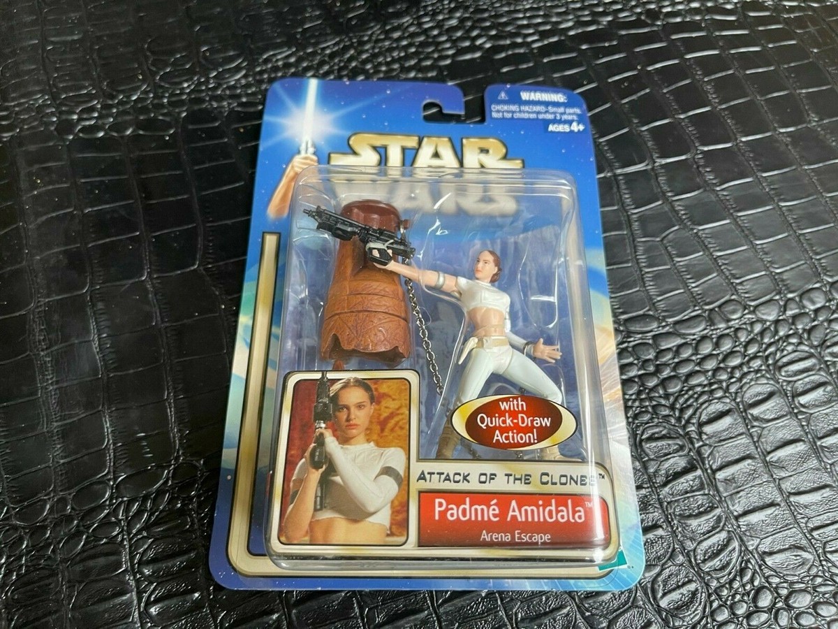 MIP Star Wars Padme Amidala action figure 2001 Hasbro (S7) | eBay