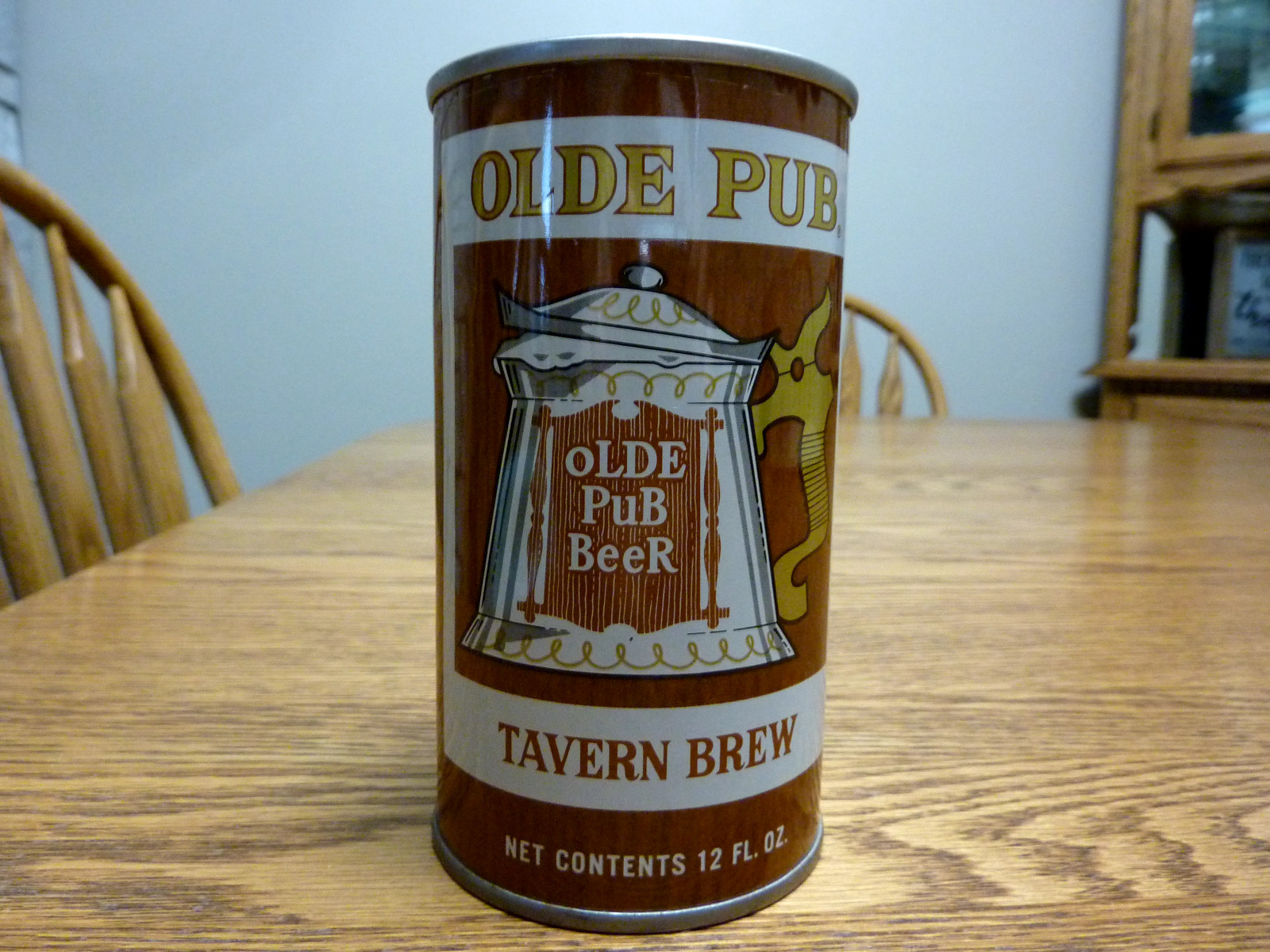 Olde Pub Tavern Brew Beer can, Erie Brewing Grelly USA