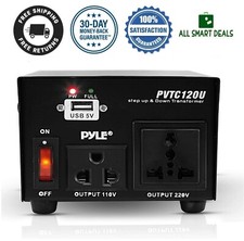 Conversor Convertidor Transformador De 110V 120V A 220V 100 Watts Calidad