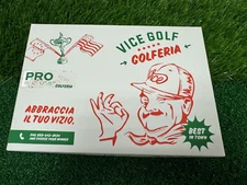 NEW Vice Pro Plus Limited PIZZA Golferia Golf Balls Sealed Dozen Ryder Cup
