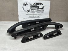 BMW E46 Cabrio Carbon Armrest Support Trim Handle Cover Black