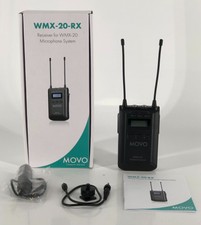 Movo Wmx-20-rx Receiver For Wireless Lavalier Microphone System - For Wmx-20