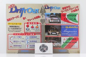 SNK NEO GEO AES Neo Drift Out ROM Video Games Software 1996 VISGO From JAPAN