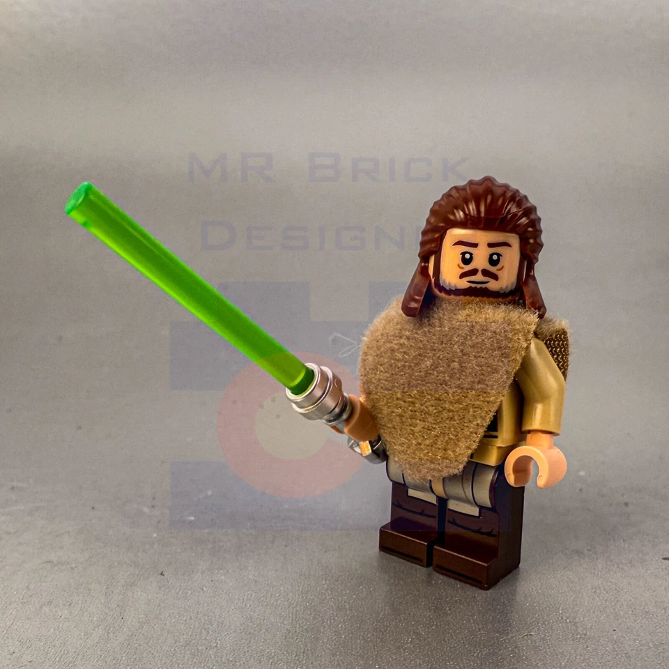 LEGO Star Wars - Minifigura Qui-Gon Jinn - 75383 - Jedi Episodio 1 Foto 2 de 4