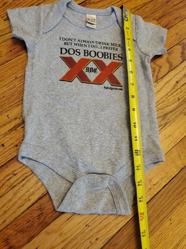 I don't always drink milk but when I do I prefer Dos Boobies One Piece size 12M - Picture 3 of 5