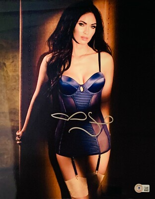 #ad Megan Fox Sexy Authentic Signed 11x14 Photo Garter BAS Beckett Witnessed $98.98