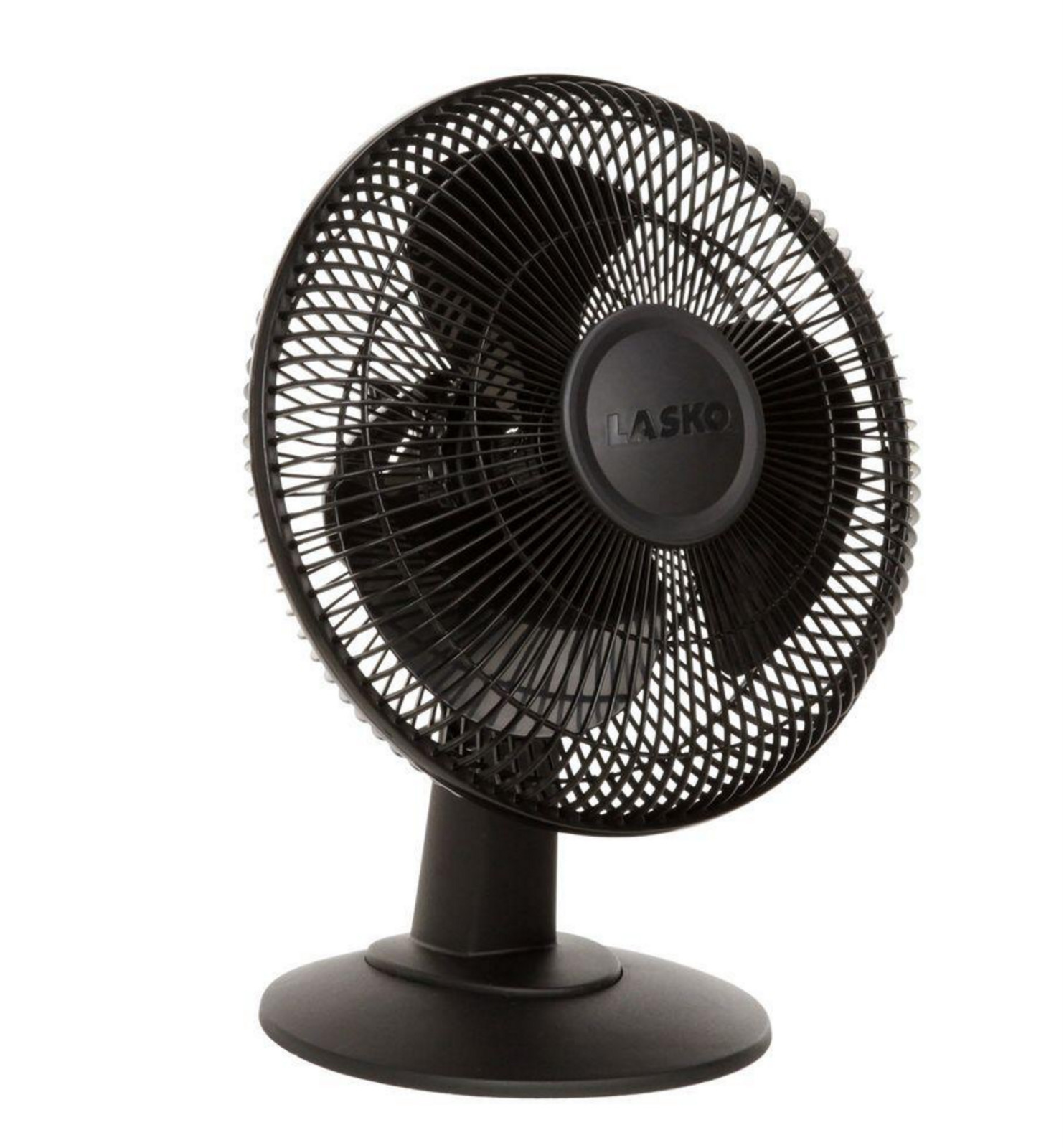 Lasko 12 Inch Adjustable Air Oscillating Desk Table Fan, 3 Speed Portable  Black | eBay