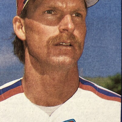 1989 Topps - #647 Randy Johnson Error (RC) | Blue Ink Line