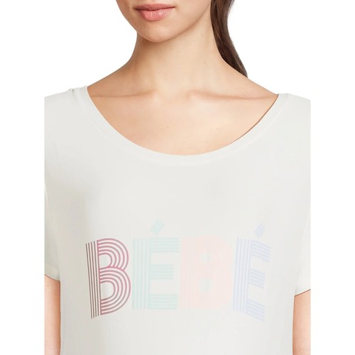 Time And Tru Mujer Talla 2XL 20 Maternidad 'Mamá' Gráfico Camiseta BLANCA - Imagen 3 de 5