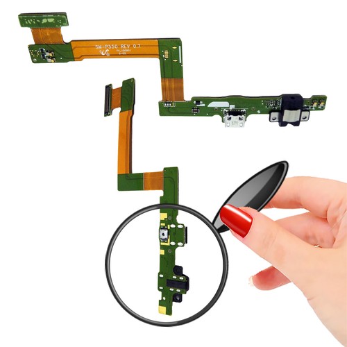 ORIGINAL Samsung Galaxy TAB A SM P550 Connecteur Charge Prise Port Micro USB PC - Photo 1/5