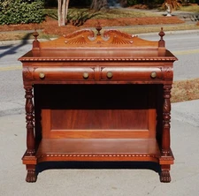 Federal Style Mahogany Server Sideboard Buffet circa 1910-20