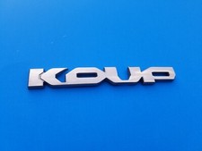 10 11 12 13 Kia Forte Koup Rear Lid Chrome Emblem Logo Badge Symbol Used Oem A12