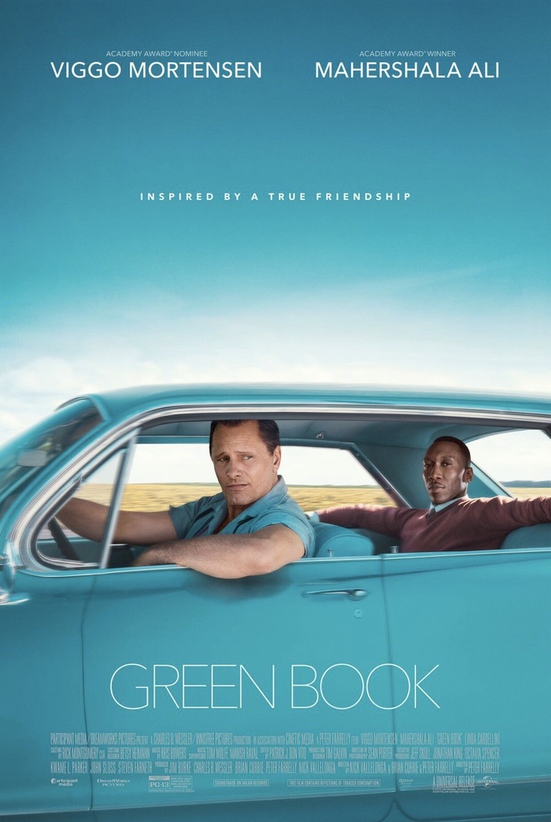 GREEN BOOK MOVIE POSTER DS ORIGINAL FINAL 27x40 VIGGO MORTENSEN