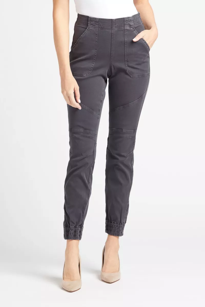Womens tall black cargo hot sale pants