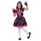 Pretty Purrfect Girl's Glitter Cat Halloween Costume - 4-6 Small #7186