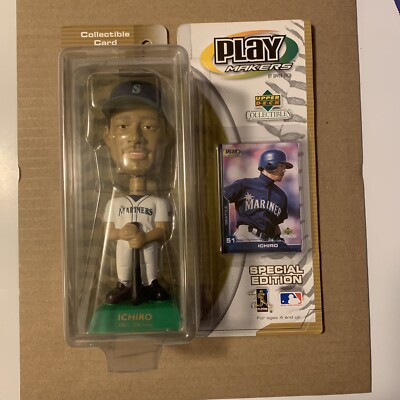 2001 Play Makers Upper Deck Collectibles Special Edition Ichiro Bobblehead