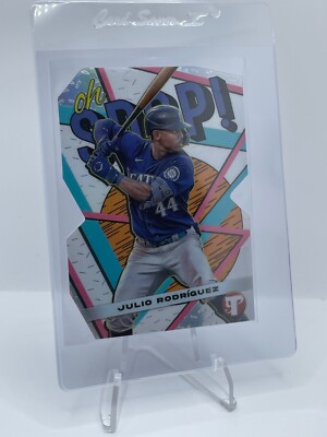 Julio Rodriguez 2023 Topps Pristine Oh Snap! Die Cut SP Refractor Mariners