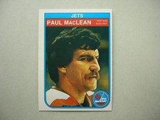 1982/83 O-PEE-CHEE NHL HOCKEY CARD #386 PAUL MACLEAN ROOKIE NM SHARP!! 82/83 OPC
