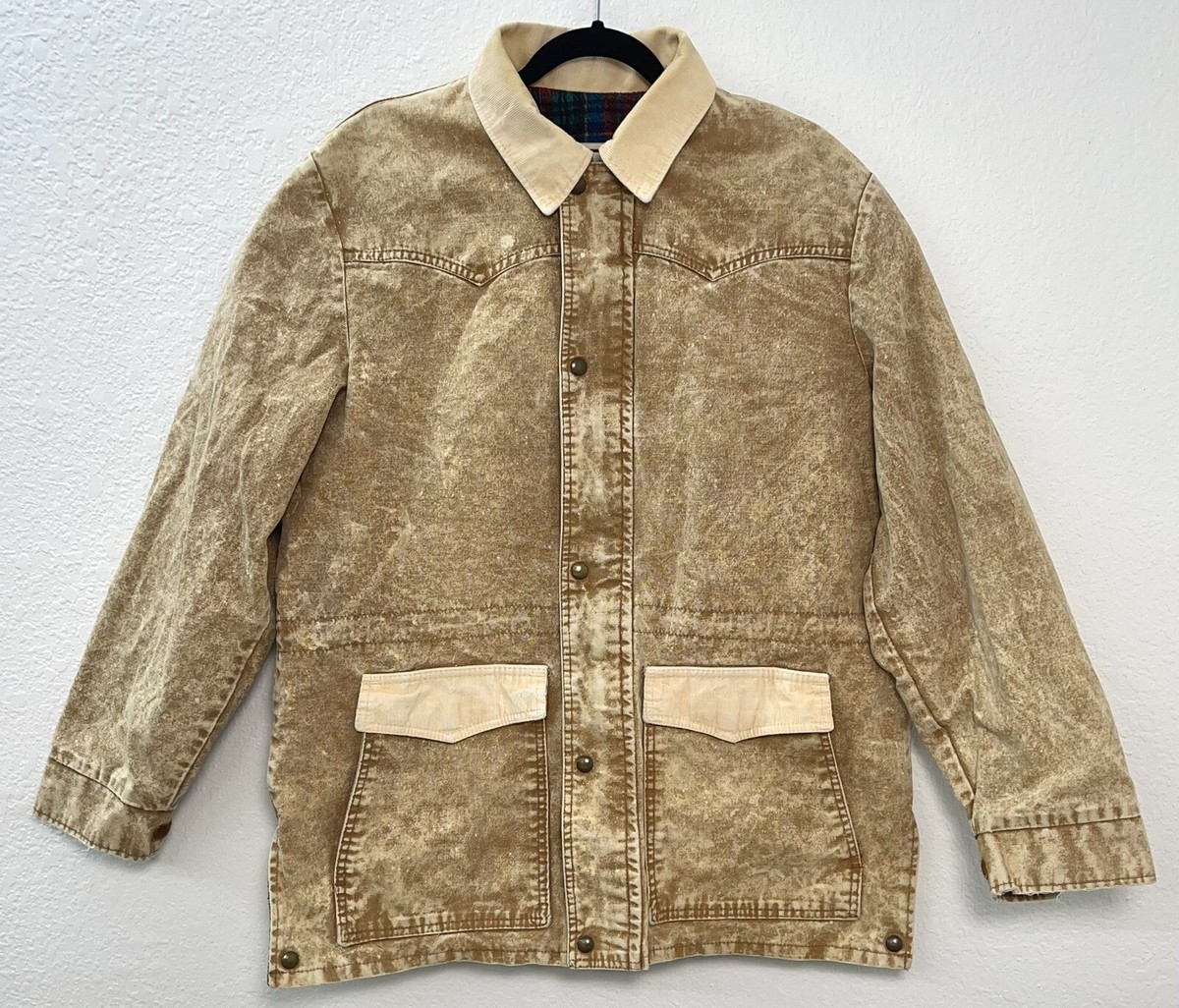 【K】Walls MOUNTAIN BLANKET JACKET Walls Mountain Aztec Blanket Lined Workwear Jacket Men's