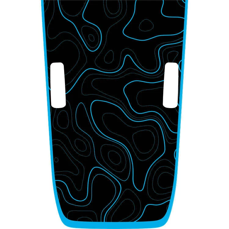 Compatível com Jeep JL JT Rubicon Hood Graphic 2018-2024 - Topografia (fundo preto) - Imagem 2 de 4