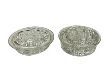 Set of Vintage Glass 11 Hole Flower Frogs for Flower Bundles and Bouquets